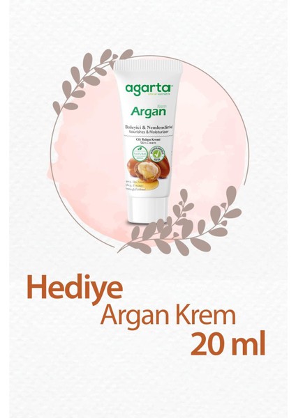 Doğal Propolis Naturel Diş Macunu 100 ML/130 gr x 2 Adet+20 ml Argan Krem