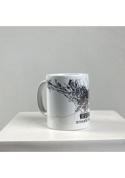 Kırşehir Şehir Haritası Baskılı Porselen Kupa Bardak fiyatları