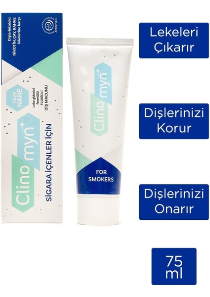 Içenler Için Diş Macunu 75 ml x 5 Adet