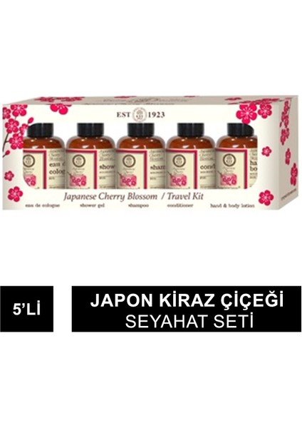Japon Kiraz Çiçeği 5'li Seyahat Seti