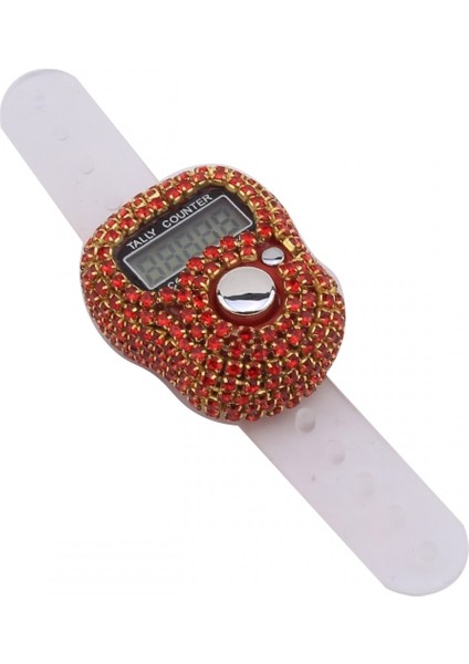 Hobi Dünya Kırmızı Kristal Taşlı Zikirmatik Tesbihmatik modelleri