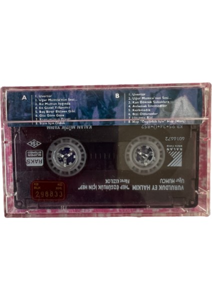 Fikret Kızılok – Vurulduk Ey Halkım Unutmadık Seni Uğur Mumcu Kaset