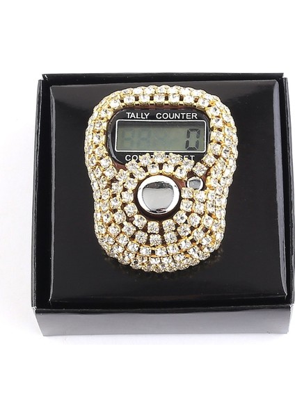 Hobi Dünya Taşlı Zikirmatik Tesbihmatik Gold