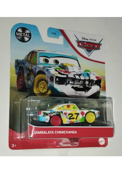 Disney Cars Cars Jambalaya Chımıchanga Metal Tekli Karakter Araçlar DXV29-GXG41