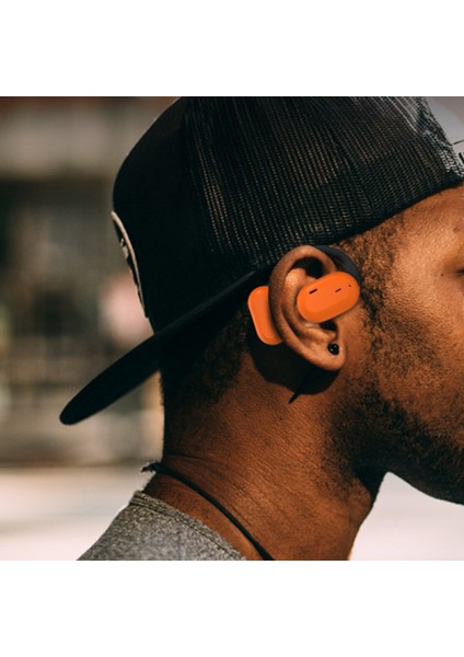 Bluetooth Uyumlu 5.0 Kablosuz Kulaklık - Turuncu (Yurt Dışından)