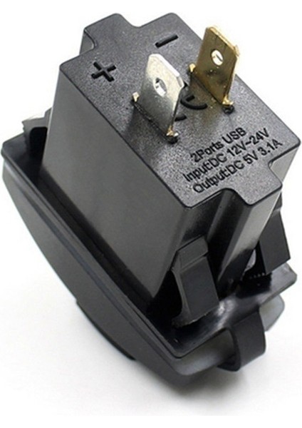 Araç Şarj Cihazı - Siyah / Kırmızı (Yurt Dışından) indirimleri