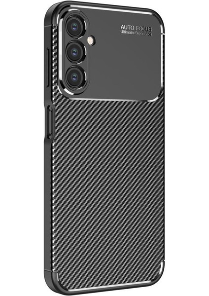 Galaxy A24 Kılıf Deri Desenli Kamera Korumalı Silikon