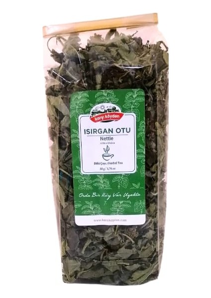 Karşı Köyden Isırgan Otu (Urtica Dioica) Bitki Çayı Vegan Besini - 50 gr