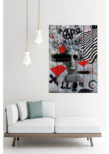 heykel ve Pop Art Art Mdf Poster 70X100 cm