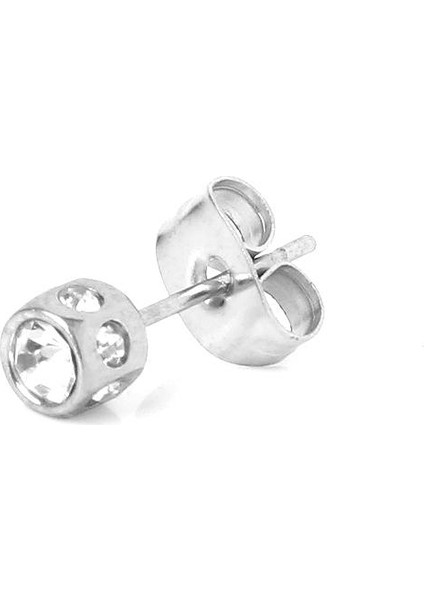 8xnew Mens Kulak Saplama Paslanmaz Çelik Diamante 8 Adet Küpe (Yurt Dışından) fırsatları