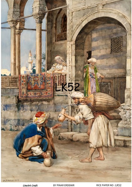 Pirinç Dekopaj Kağıdı LA-LK52