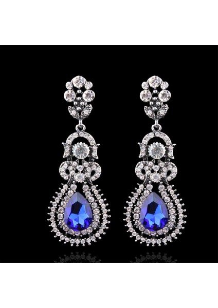 Moda Takı Lüks Glitter Rhinestone Zarif Süslemeler Küpe (Yurt Dışından) fırsatları