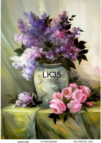 Pirinç Dekopaj Kağıdı LA-LK35