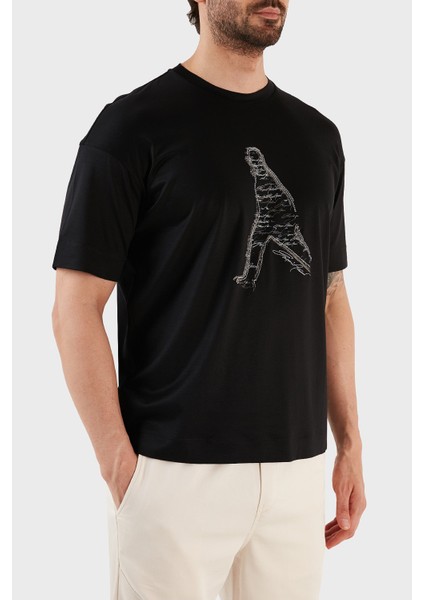 Baskılı Pamuklu Regular Fit Bisiklet Yaka T Shirt Erkek T Shirt 3R1TT9 1juvz 0999 fiyatları