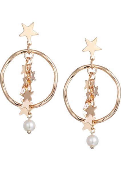 Moda Kulak Kancası Banquet Takı Kız Yıldönümü Noel Hediyeleri Küpe (Yurt Dışından) fiyatları