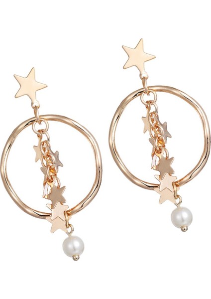 Moda Kulak Kancası Banquet Takı Kız Yıldönümü Noel Hediyeleri Küpe (Yurt Dışından) fırsatları