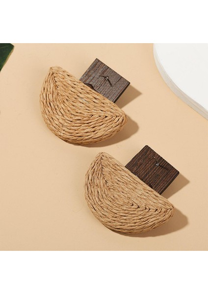 Rattan Dangle Küpe (Yurt Dışından) modelleri