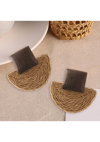 Rattan Dangle Küpe (Yurt Dışından) fırsatları