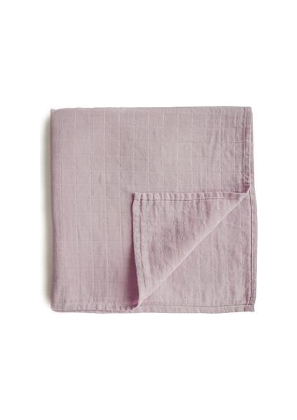 Organik Müslin Örtü / Kundak - Soft Mauve