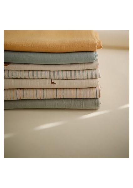 Organik Müslin Örtü / Kundak - Soft Mauve fiyatları