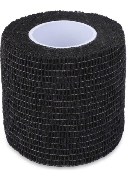 Bia Tape Siyah Cohesive Koban Sporcu Bandı Bandaj 5 cm x 4,5m 10 ADET