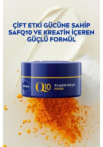 Q10 Plus Kırışık Karşıtı Gece Kremi 50 ml