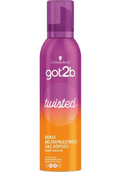 Schwarzkopf Twisted Bukle Belirgenleştirici Köpük 250 ml