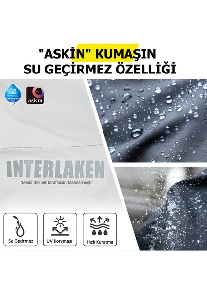 Fonksiyonel Fermuarlı Tulum Rüzgarlık Yağmurluk Köpek Kıyafeti s siyah fırsatları