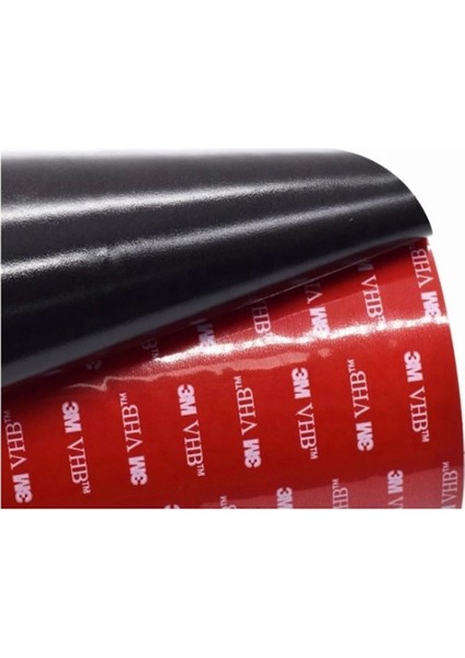 5925 Vhb Ekstra Güçlü Çift Taraflı Montaj Bandı Siyah Renk 3 Metre fiyatları