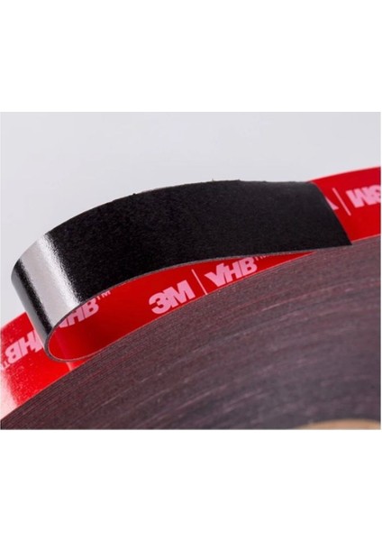 5925 Vhb Ekstra Güçlü Çift Taraflı Montaj Bandı Siyah Renk 3 Metre indirimleri