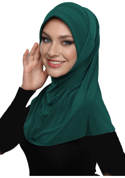 Takmatik Sade Hazır Türban Tesettür Bone Namaz Örtüsü