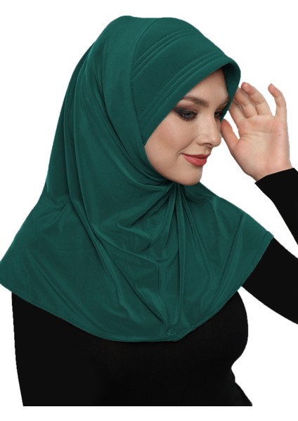 Takmatik Sade Hazır Türban Tesettür Bone Namaz Örtüsü
