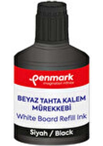 HS-107 Tahta Kalemi Mürekkebi 100 ml Siyah Renk ( 3 Adet )