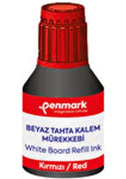 Tahta Kalemi Mürekkebi 30 ml Kırmızı Renk ( 3 Adet )