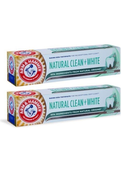 Arm Hammer - Natural Clean&white x 2