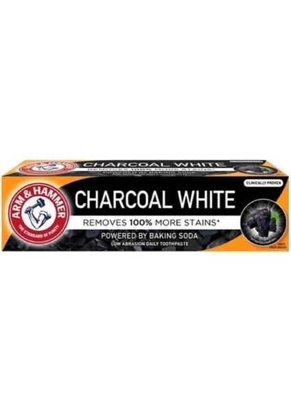 Arm & Hammer Kömür Beyaz Charcoal White Diş Macunu 75 ml