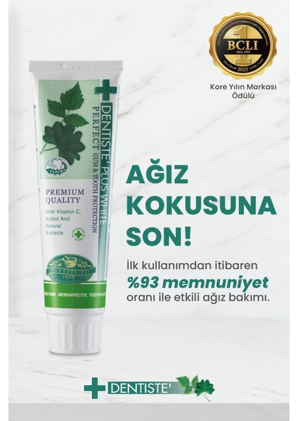 Plus Herbapeutic Ağız Kokusu Önleyici Bitkisel Diş Macunu 100 gr Tüp fiyatları