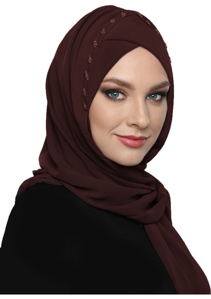 Şallı Takmatik Taşlı Hazır Türban Tesettür Bone Namaz Örtüsü fırsatları