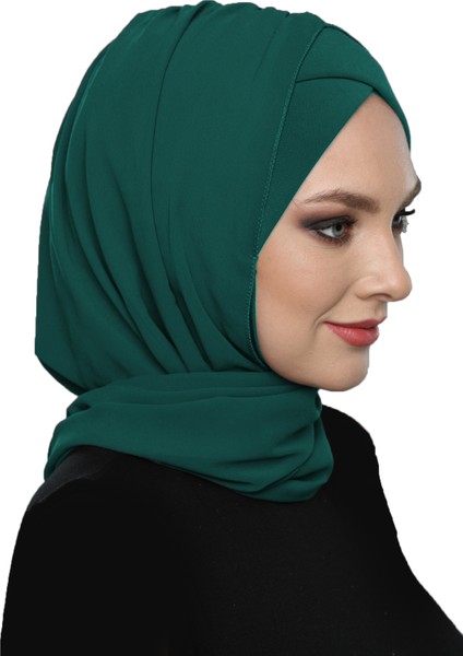 Şallı Takmatik Sade Hazır Türban Tesettür Bone Namaz Örtüsü modelleri