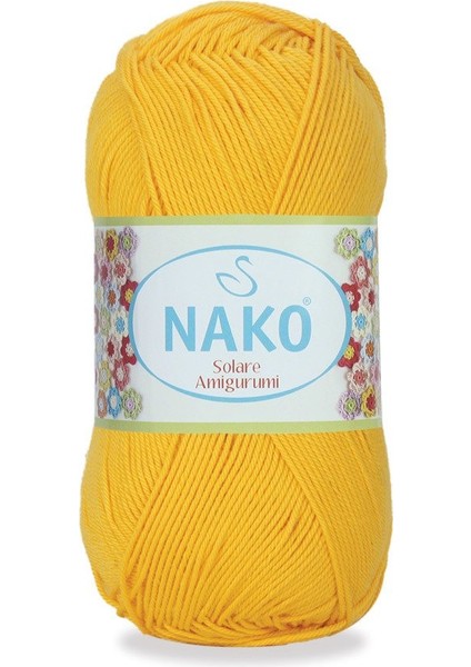Solare Amigurumi Sarı 06949 (5 Adet)