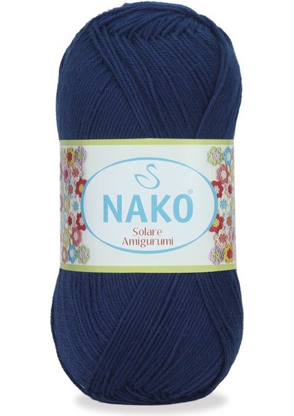 Solare Amigurumi Lacivert 06955 (5 Adet)