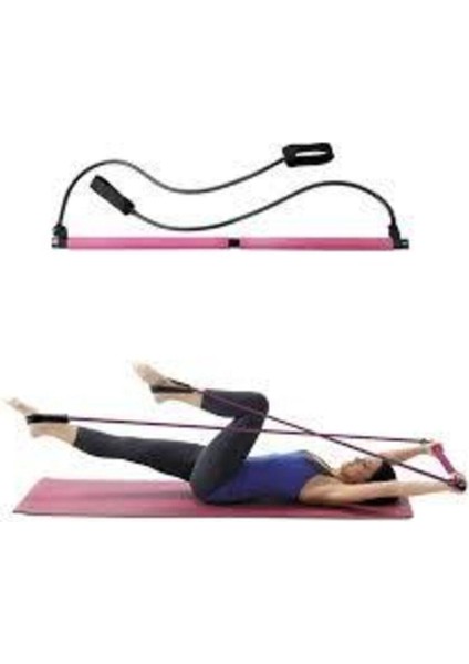 Portable Studio Pilates Jimnastik Egzersiz Çubuğu