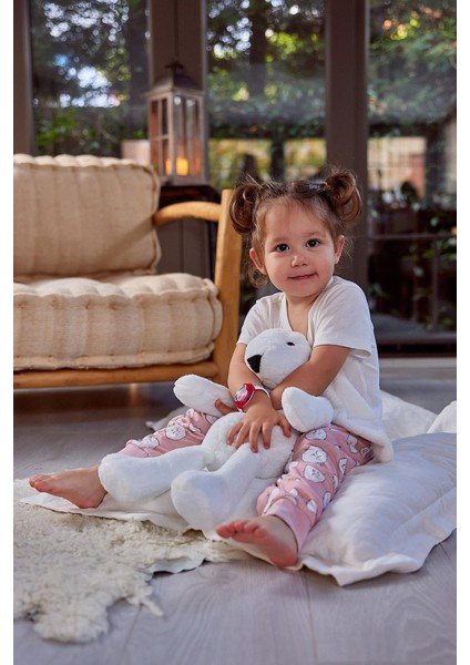 Kız Çocuk Kısa Kollu Pijama Takımı modelleri