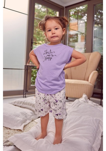 Kız Çocuk Kısa Kollu Pijama Takımı fiyatları