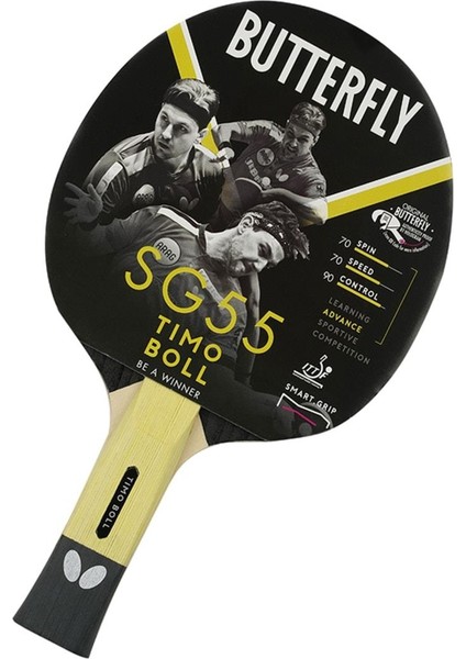 Butterly Tt-Bat Tımo Boll SG55 P.p. Masa Tenisi Raketi