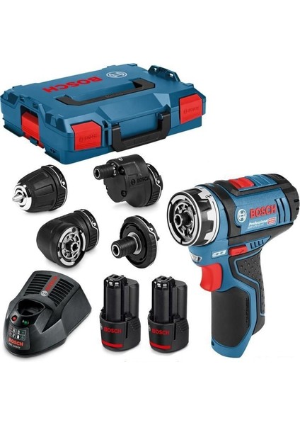 Professional GSR 12V-15 FC 2x2.0 Ah Akülü Vidalama Makinesi