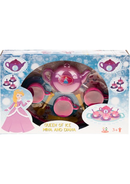 Besttoys Çay Seti Kutulu Yuvarlak Tepsili 6605 6050