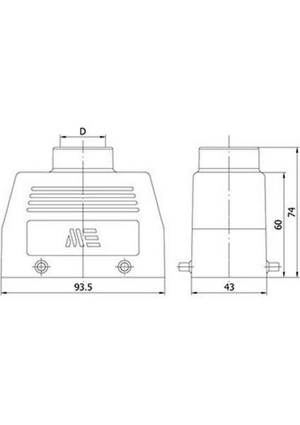 403430 4/2X80/16A. Çoklu Uzatma Fişi Üst Girişli fiyatları