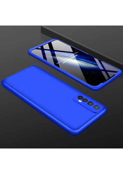Realme 7 Kılıf Ays Kapak Mavi