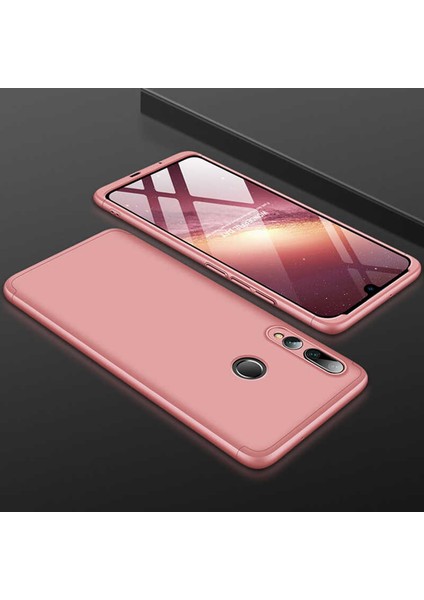 Huawei Y9 Prime 2019 Kılıf Ays Kapak Rose Gold